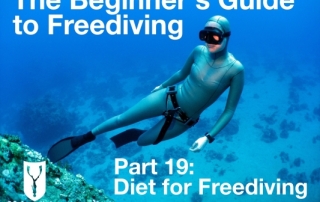 Beginners guide to freediving Diet for Freediving