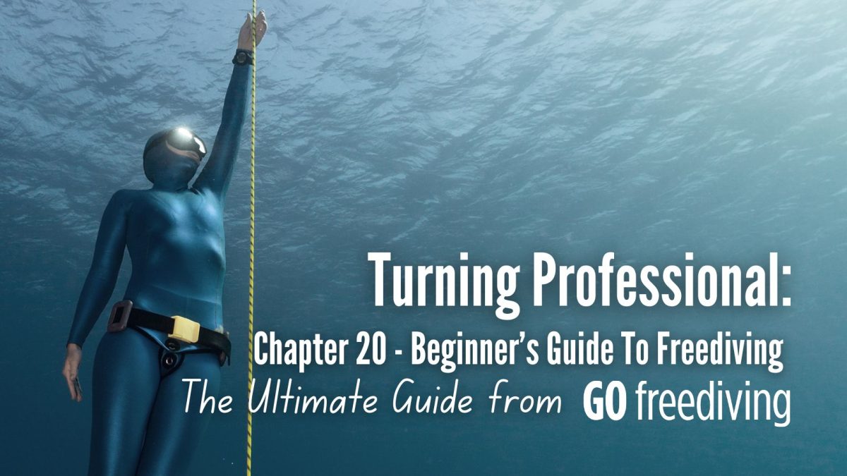 Turn professional in freediving - How to do it - Go Freediving