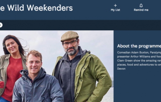 Go Freediving on The Wild Weekenders Channel 4 Arthur Williams Clem Green Adam Buxton