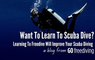 scuba dive Go Freediving