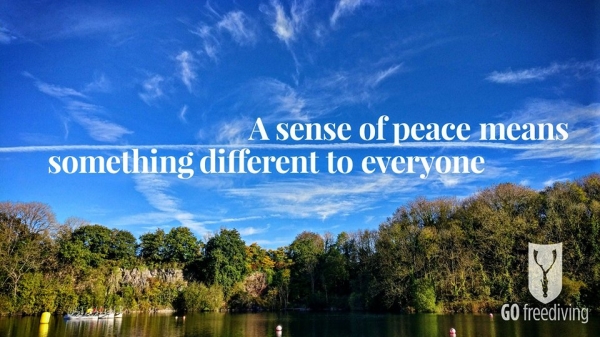 sense of peace