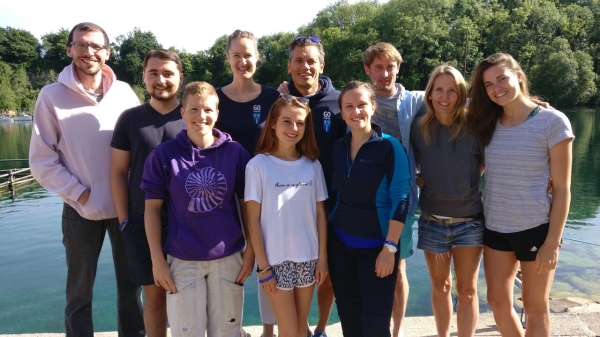 go freediving - what happens on a freediving course - group photo