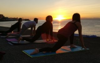 freediving in tenerife - yoga