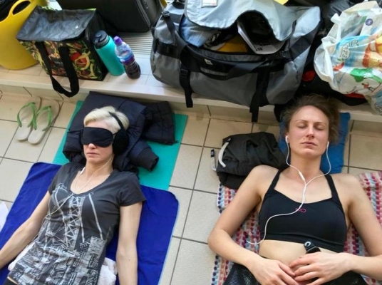 freediving championships - relaxing