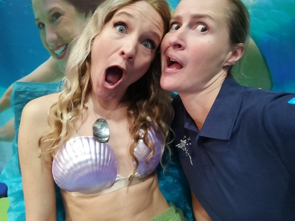 go freediving - go diving show - linden and Emma