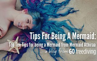 mermaid tips Go Freediving