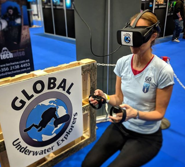 go diving show - vr