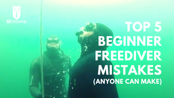 beginner freediver mistakes go freediving