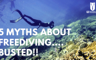myths about freediving - go freediving