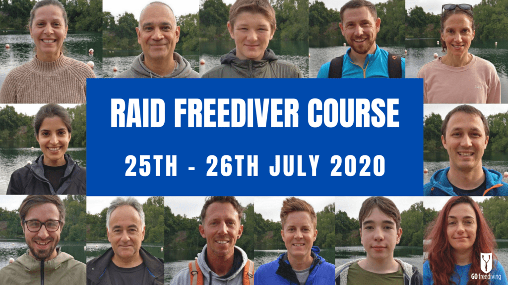 RAID Freediver Course 25 26 july