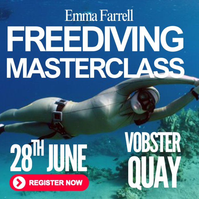 Freediving Masterclass with Emma Farrell