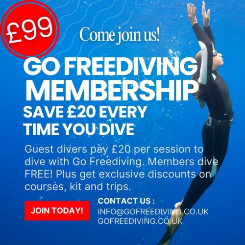 Go Freediving Club Membership